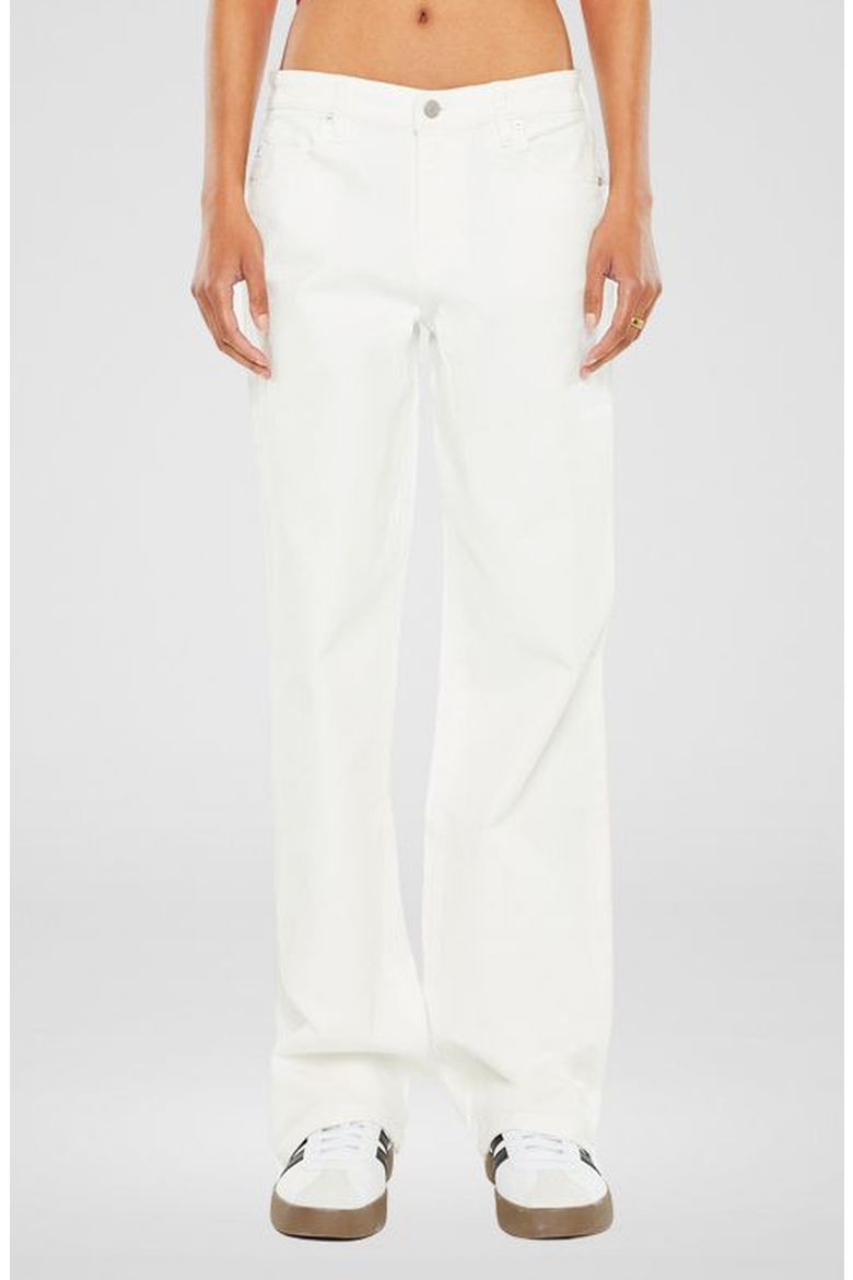 Penny Low Slung Baggy Jeans, Main, color, White