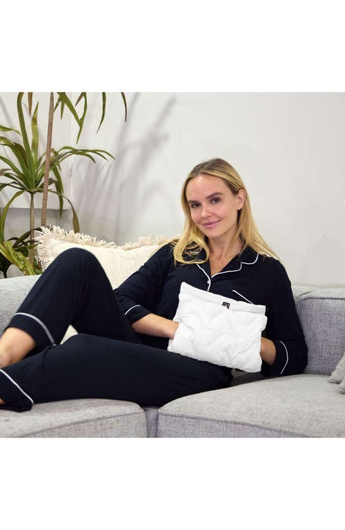 Helios The Heated Coat Hand Warming Pouch In White