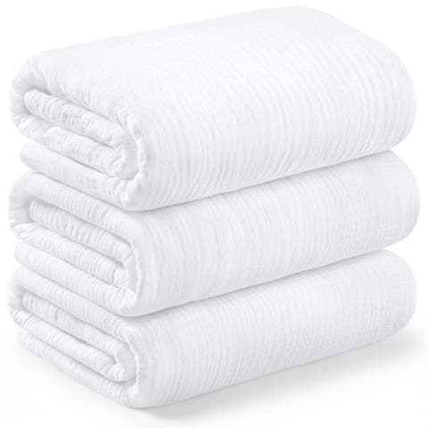 3-Pack Lyra Muslin Swaddle Blankets