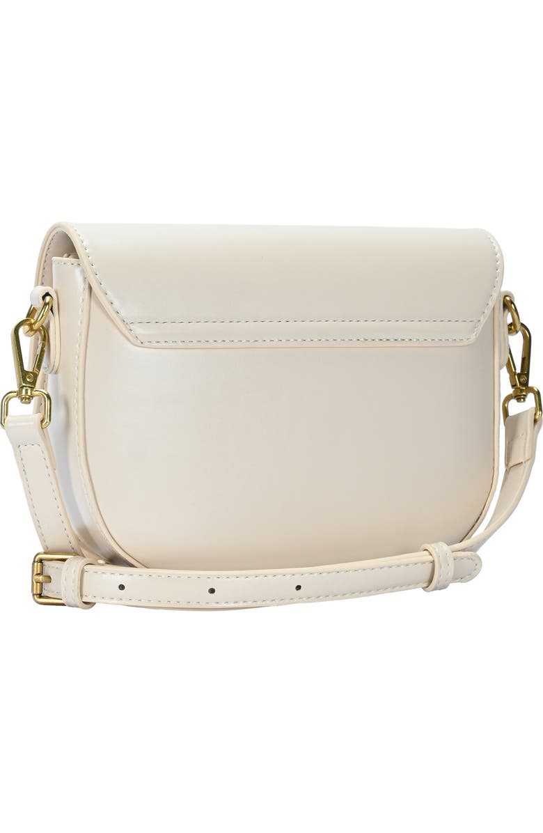 MMS Design Studio Square Buckle Crossbody Bag, Alternate, color, Bone