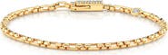 Crislu Layer Up Box Chain Bracelet