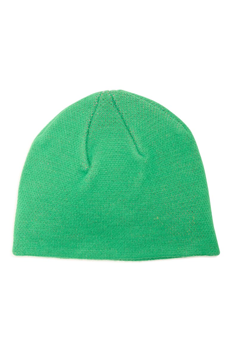 Knit Beanie, Alternate, color, GREEN