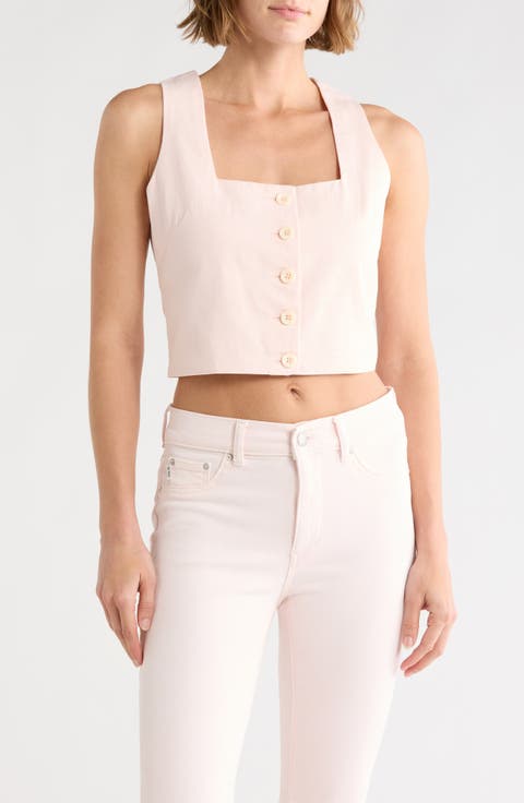 Lizzie Cotton & Linen Top