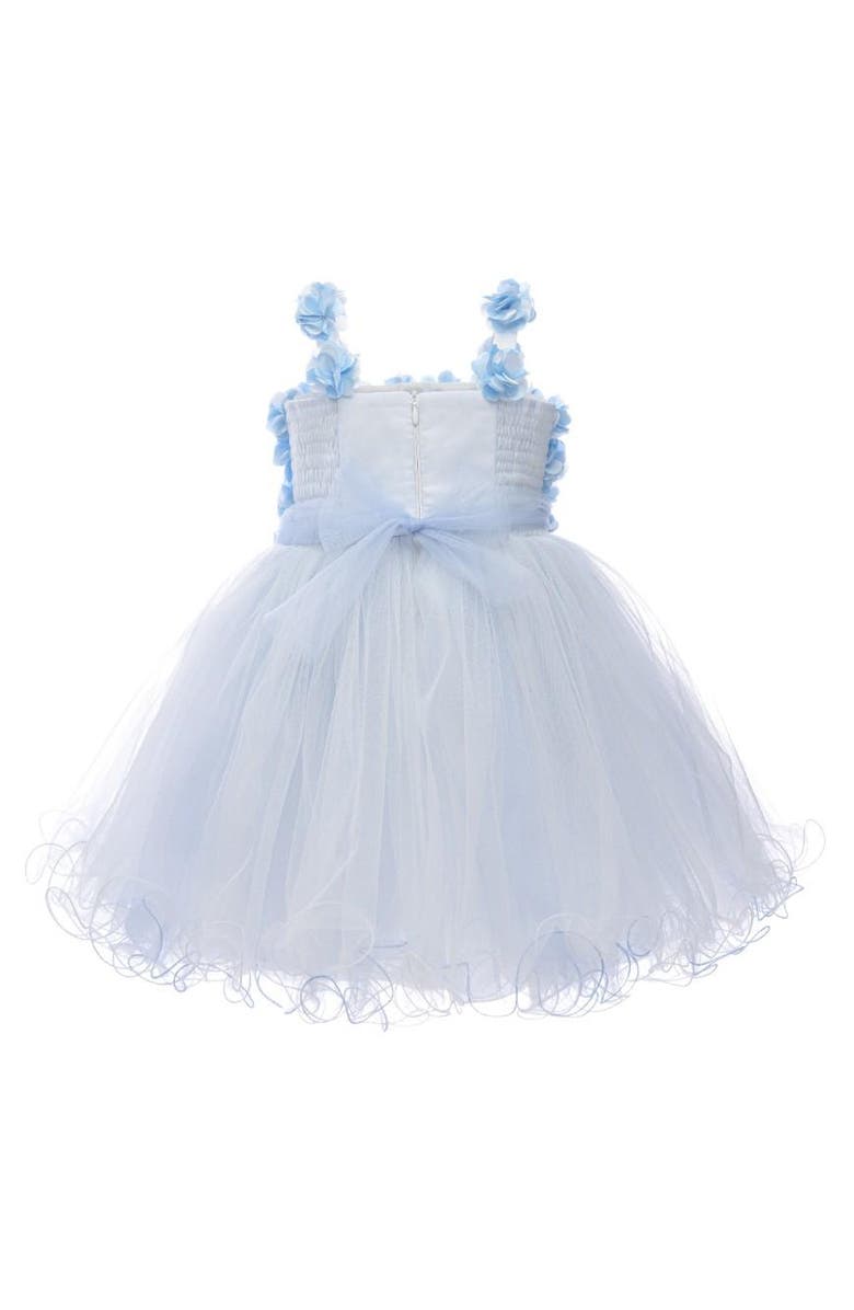 Tulleen Campanula Bloom Dress, Alternate, color, Blue