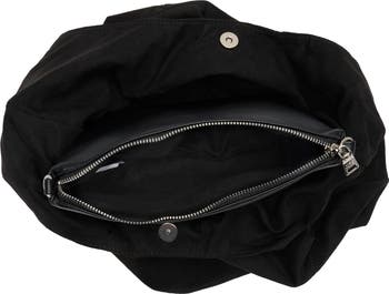 Slouch Shoulder Bag with Removable Pouch