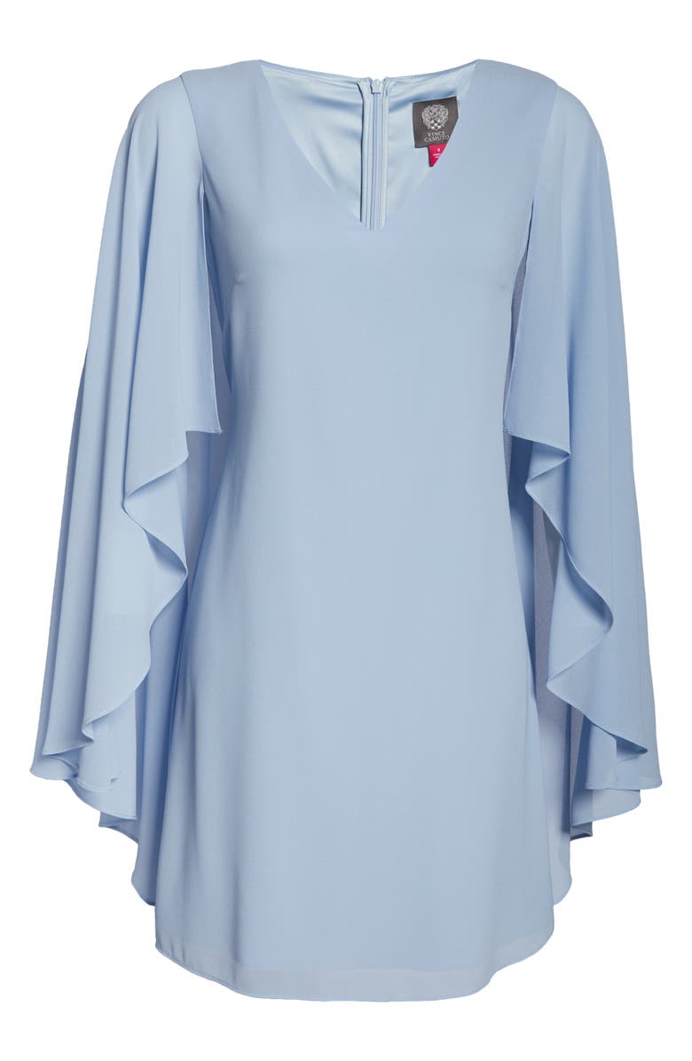 Vince Camuto Cape Back Shift Dress, Alternate, color,