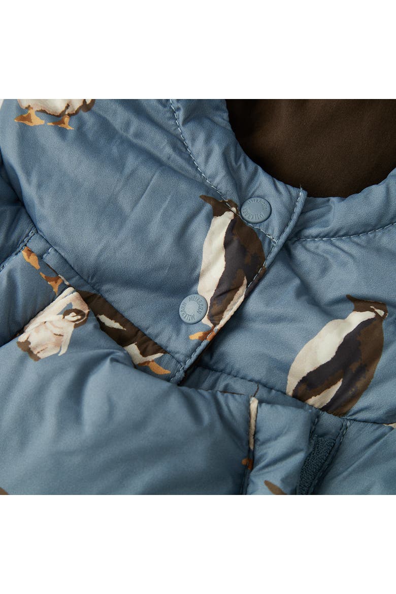 Puffy Down Jumpsuit, Alternate, color, Penguin