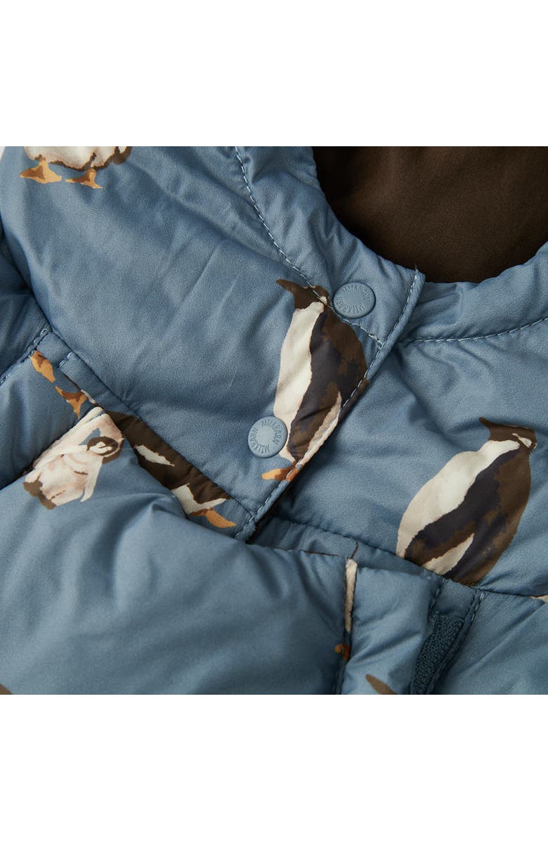 Milkbarn Puffy Down Jumpsuit, Alternate, color, Penguin