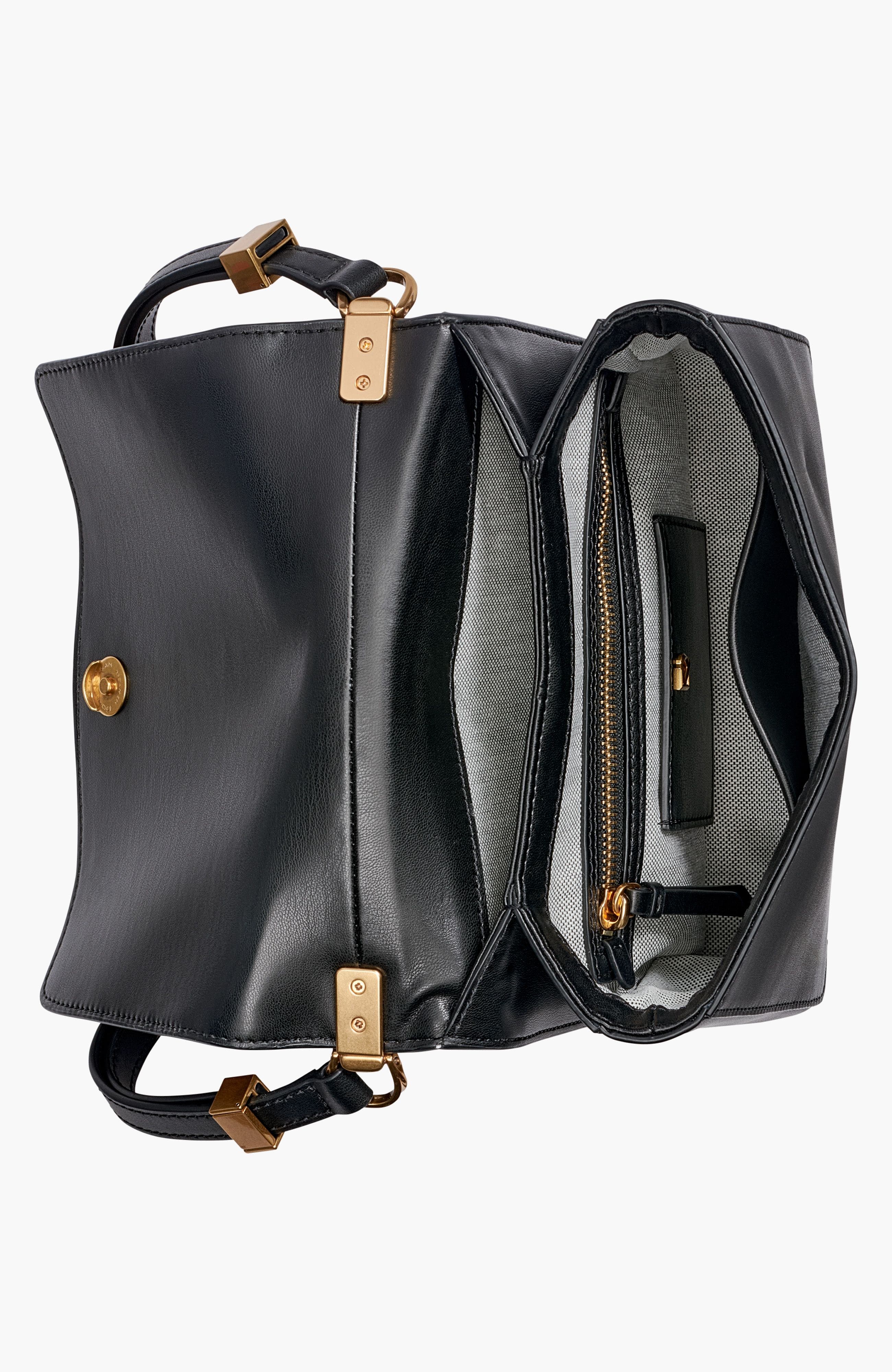 Donna Karan New York Jericho Leopard Shoulder, Alternate, color, 