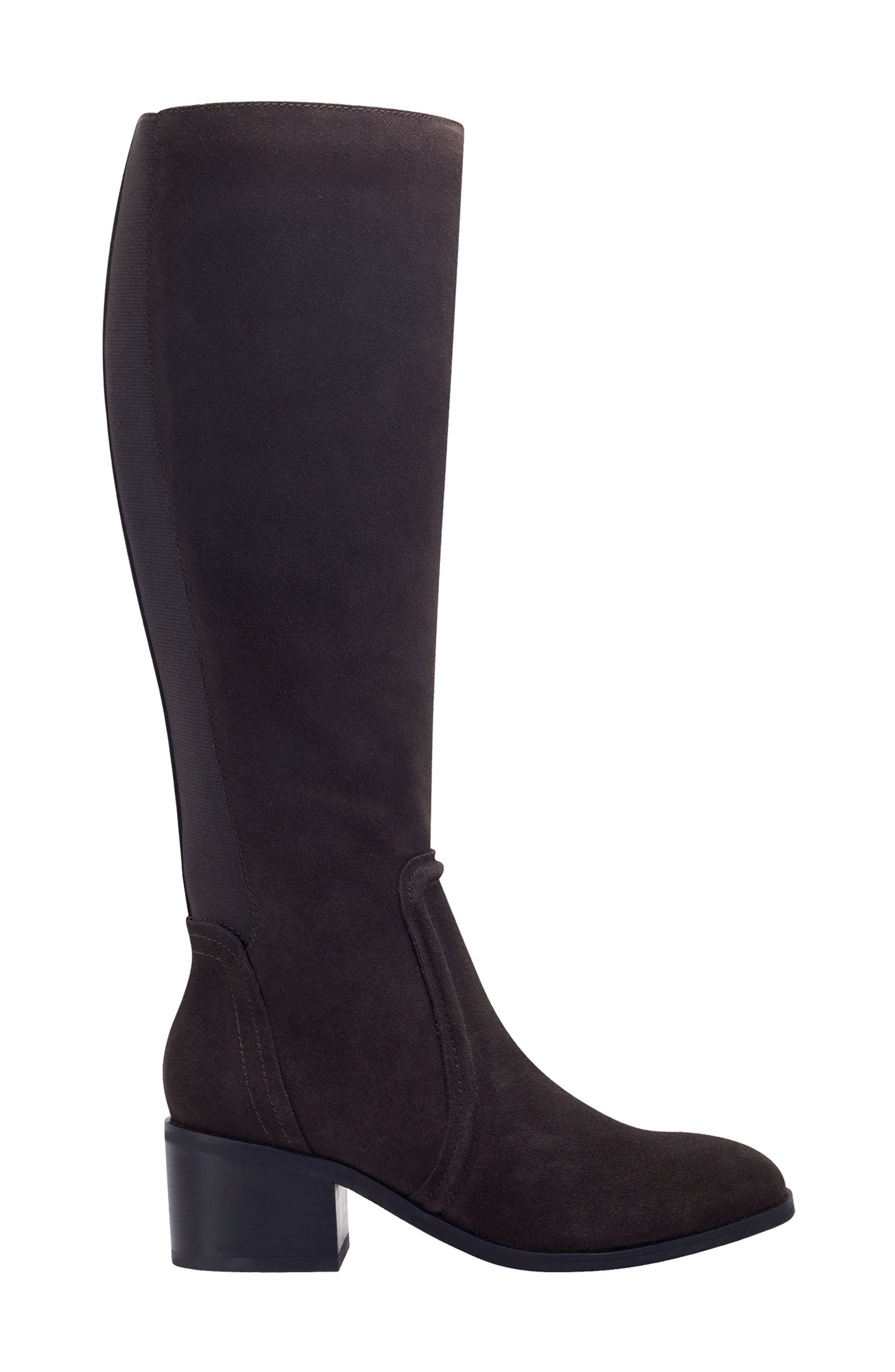 Tallie Knee High Boot, Alternate, color, DARK GRAY LEATHER