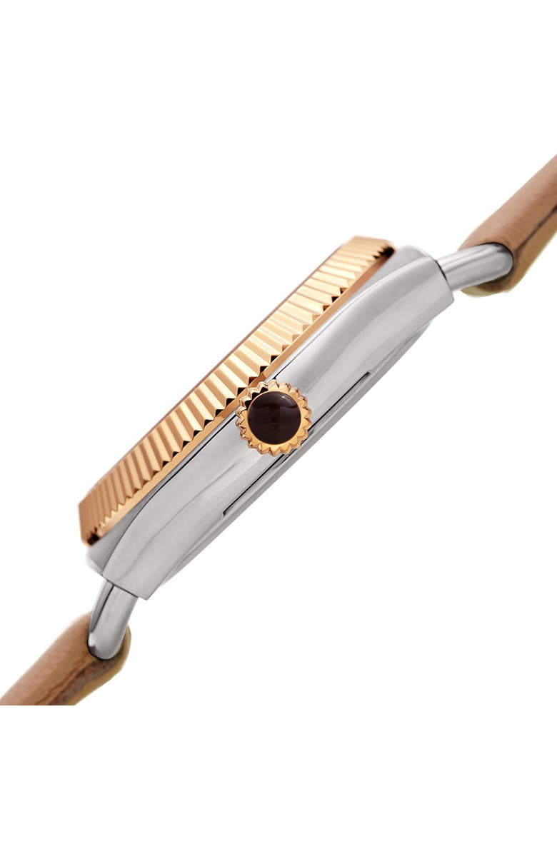 Bruno Magli Women's Lucia 1341 Two-Tone Leather Strap Watch, 31mm, Alternate, color, 