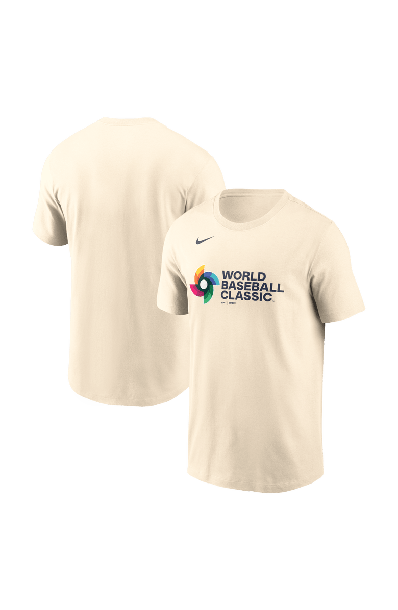 Nike Men's Nike Cream World Baseball Classic Logo T-Shirt, Main, color, Cream
