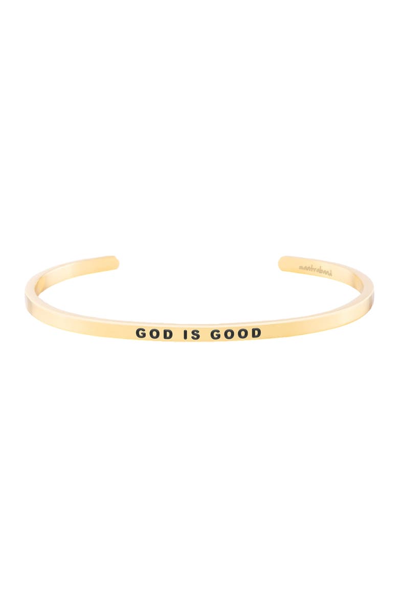 God Is Good bracelet, Main, color, Yellow Gold