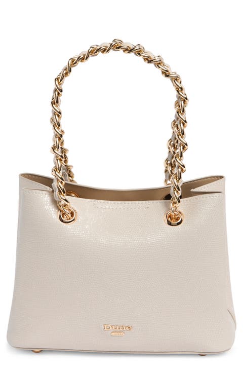 Dinidiemz Lizard Embossed Faux Leather Tote