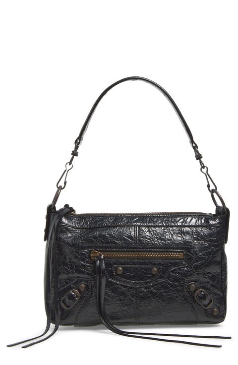 Mini Le City Moto Leather Shoulder Bag