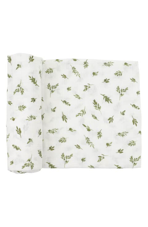 Organic Cotton Muslin Swaddle Blanket
