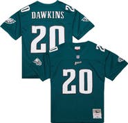 Mitchell & Ness Men's Mitchell & Ness Brian Dawkins Green Philadelphia Eagles Legacy Replica Jersey