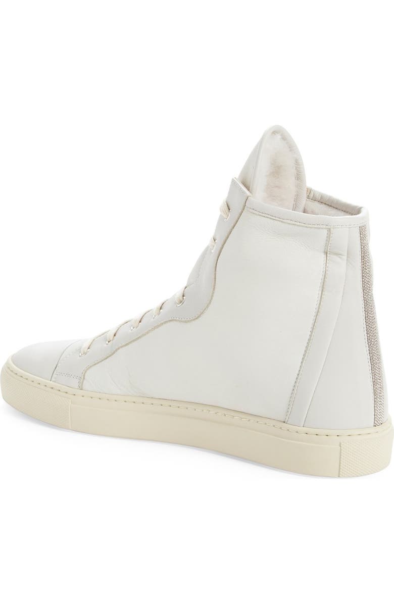 Fabiana Filippi High Top Sneaker, Alternate, color,