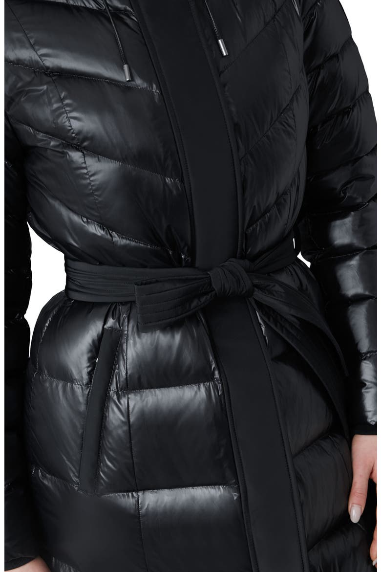 Coralia-Z Down Puffer Coat, Alternate, color, BLACK