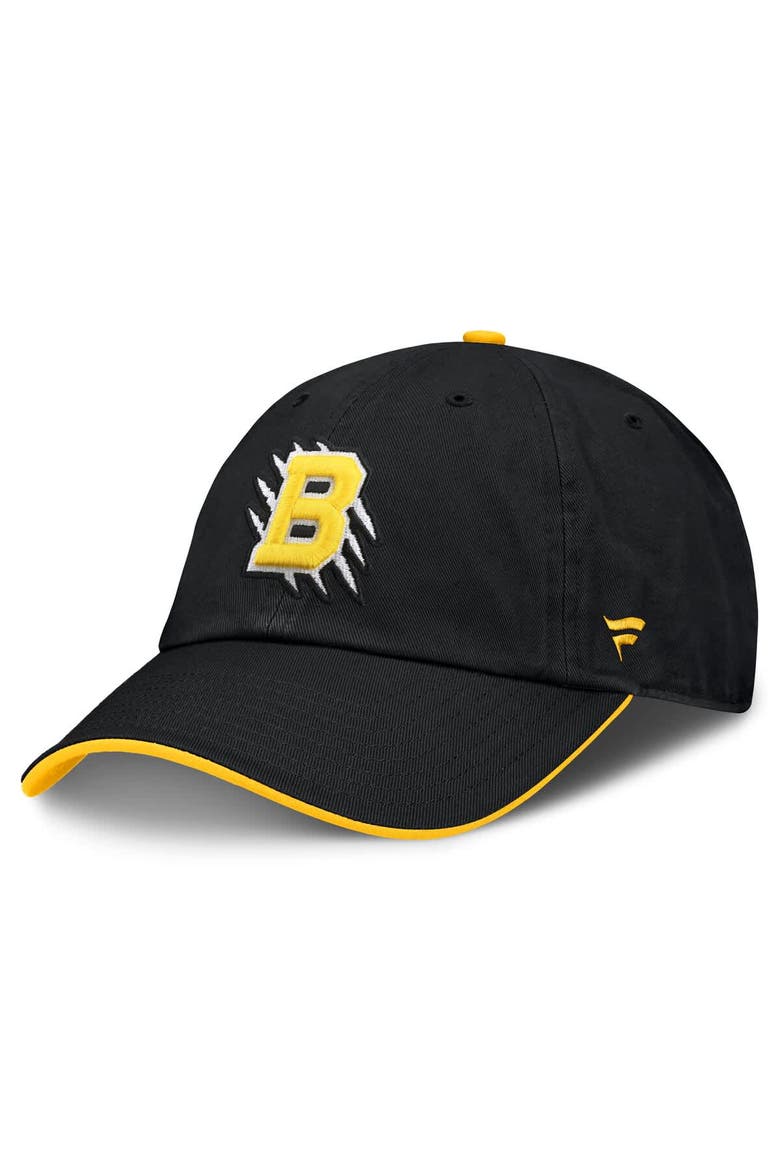 Men's Fanatics  Black Boston Bruins 2026 NHL Stadium Series Authentic Pro Adjustable Hat, Alternate, color, Black