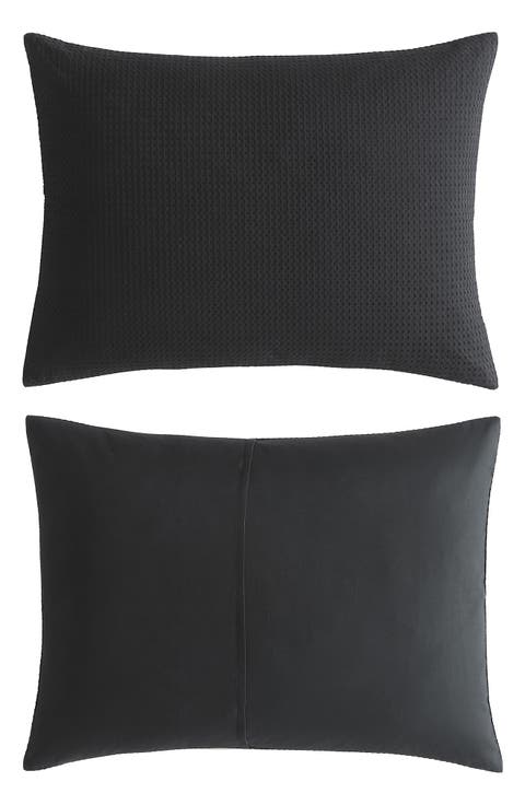 Waffle Piqué Duvet & Shams Set