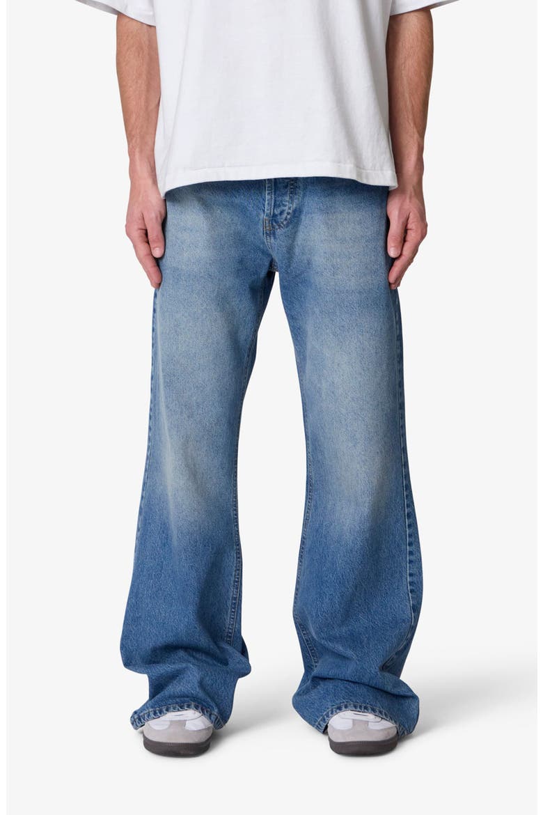 Kick Flare Jeans, Main, color, WASHED BLUE