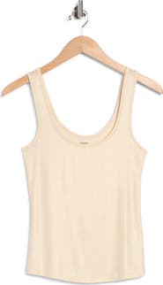 L'AGENCE Chrissy Scoop Neck Tank