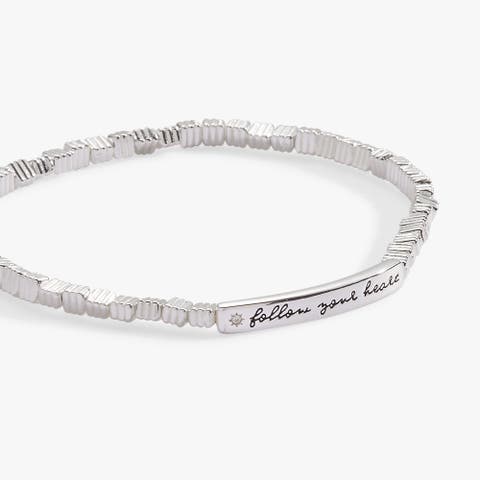 Follow Your Heart Stretch Bracelet