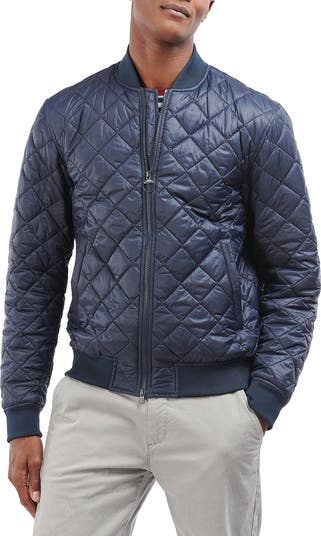 Barbour quilted bomber online