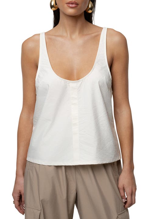 Active Scoop Neck Top