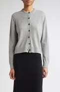 Johnstons of Elgin Classic Cashmere Crewneck Cardigan
