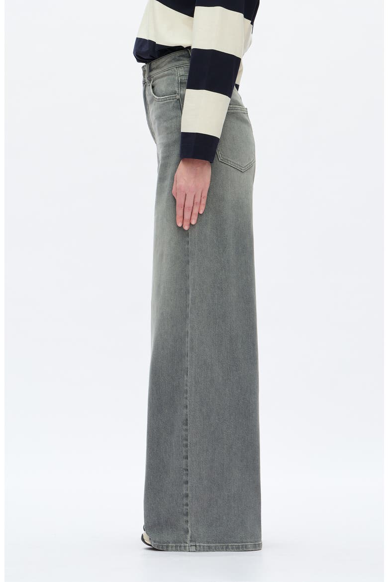 High Waist Wide Leg Jeans, Alternate, color, VINTAGE GRAY