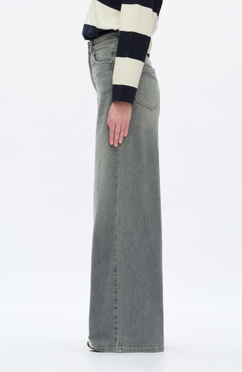 Bayeas High Waist Wide Leg Jeans In Brown