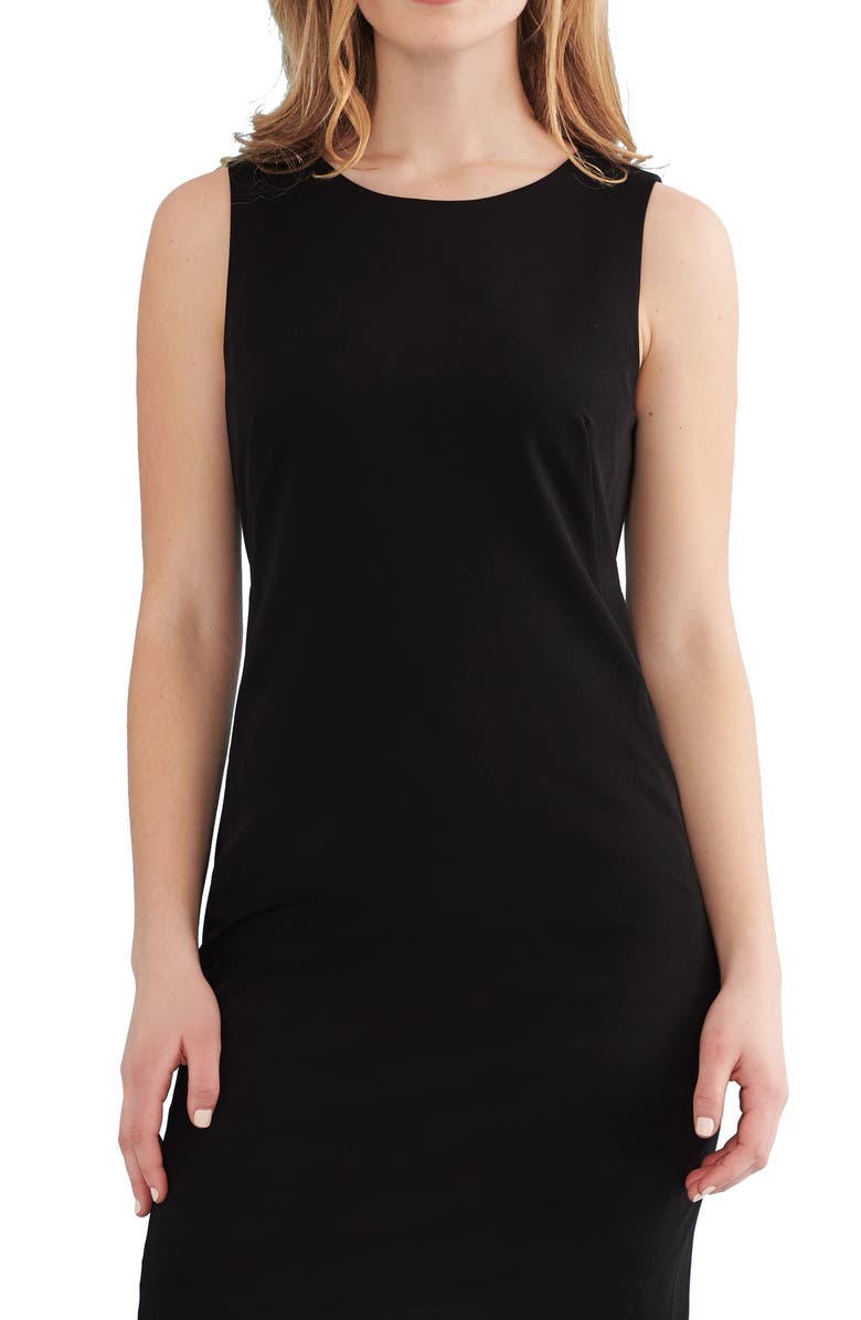 Suitably Intro Sheath Dress, Alternate, color, Black