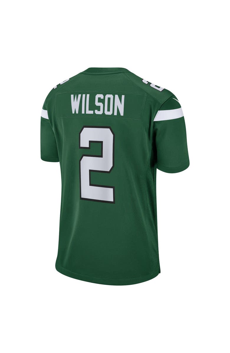 Nike Men's Nike Zach Wilson Gotham Green New York Jets Game Jersey, Alternate, color, 