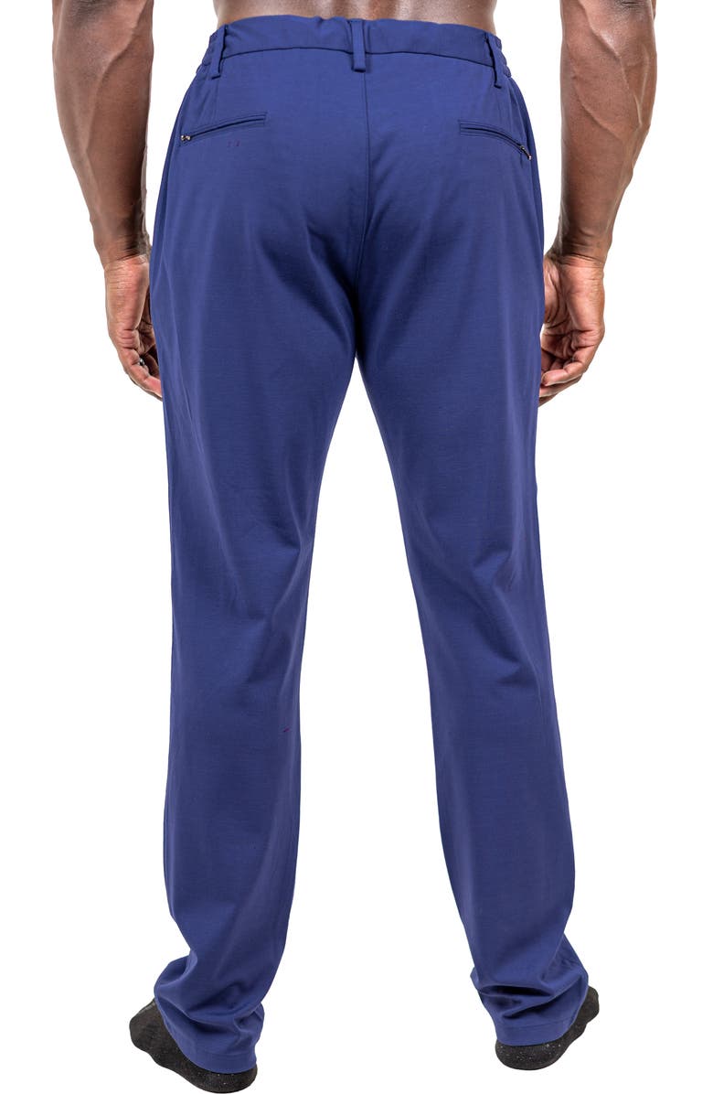 Maceoo Marthyr Tapered Leg Drawstring Pants, Alternate, color, Blue