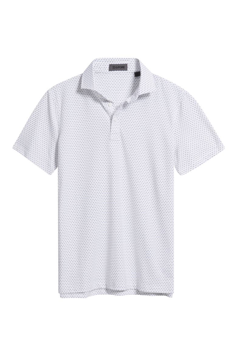 All Play Geo Print Performance Golf Polo, Alternate, color, SNOW