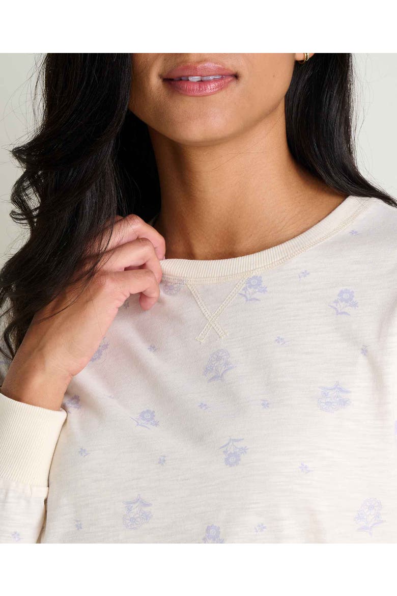 Boundless Jersey Long Sleeve Tee, Alternate, color, Limestone Print