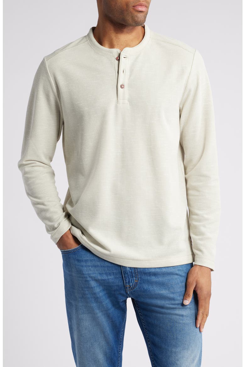 Morro Beach Long Sleeve Henley, Main, color, WARM MIST