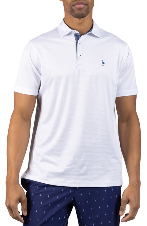 Mélange Mesh Performance Polo