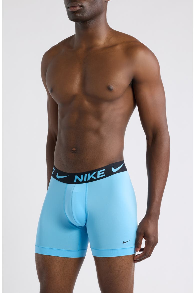 3-Pack Dri-FIT Essential Micro Boxer Briefs, Alternate, color, DARK NAVY