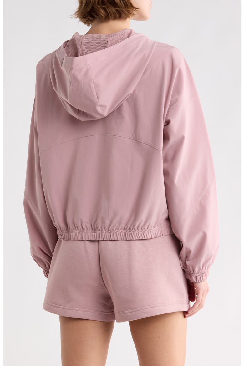 Rival Water Repellent Hooded Jacket, Alternate, color, TOURMALINE PINK