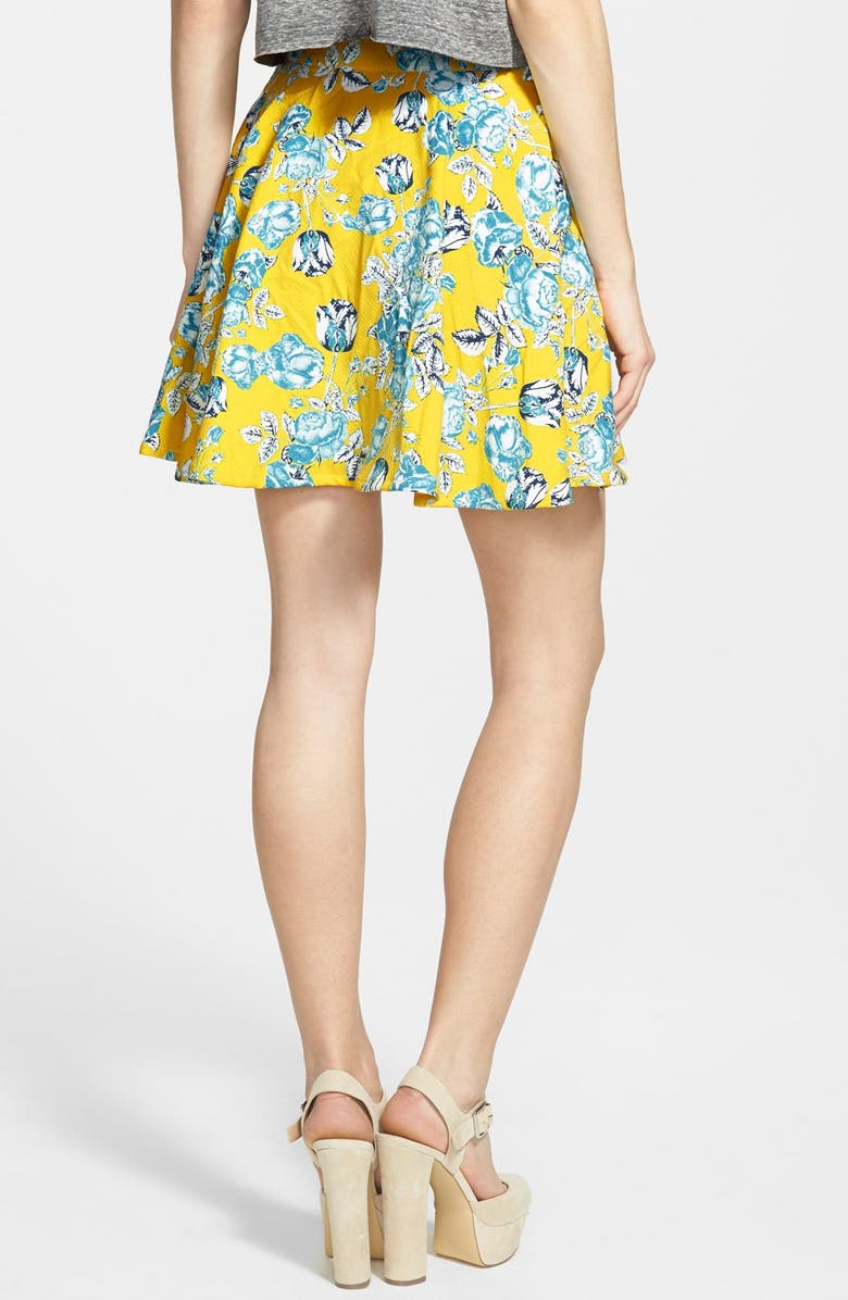 MINKPINK Citrus Floral Skirt, Alternate, color,