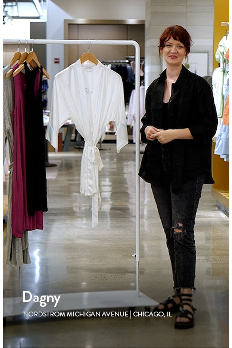 The Bride Satin Wrap (Nordstrom Exclusive) video