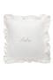 Bebe Ruffle Cotton Gauze Accent Pillow