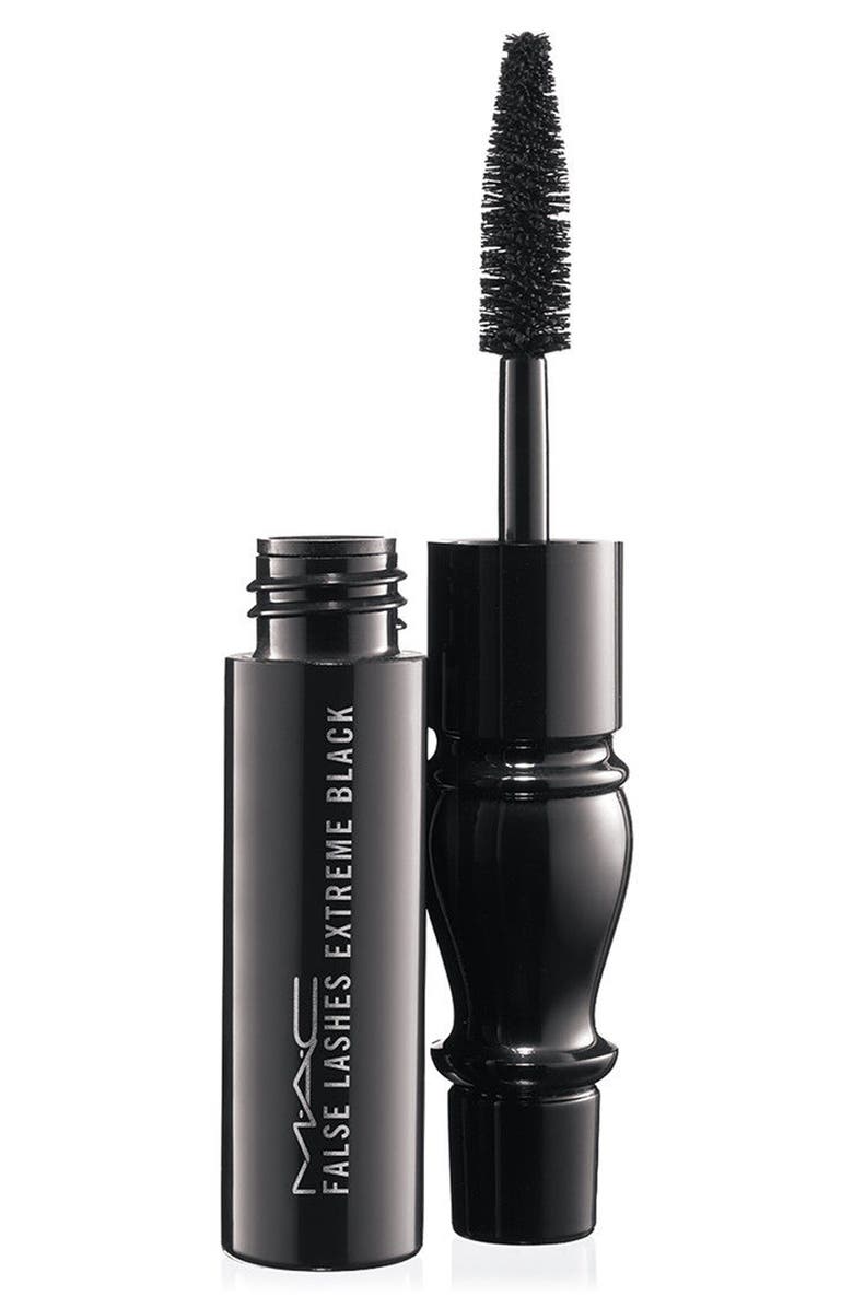 MAC Cosmetics MAC Mini MAC False Lashes Extreme Black Mascara, Main, color,