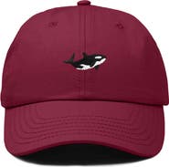 Dalix Killer Whale Embroidered Dad Hat