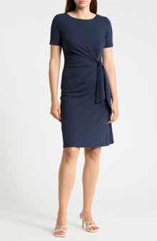 Lenora Side Tie T-Shirt Dress