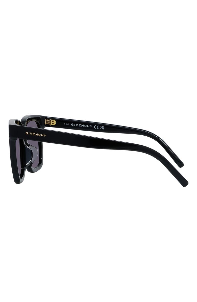 Givenchy GV Day 53mm Rectangular Sunglasses, Alternate, color,