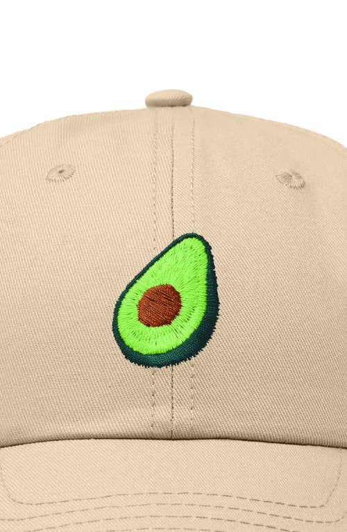DALIX DALIX AVOCADO EMBROIDERED FOOD HAT 